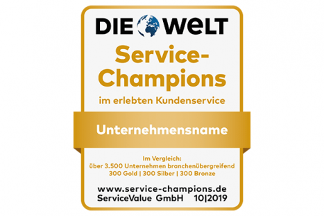 Deutschlands Service-Champions 2019 stehen fest -